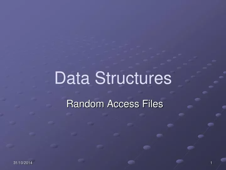 data structures