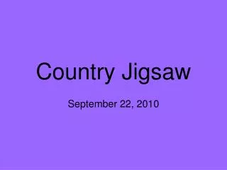 Country Jigsaw