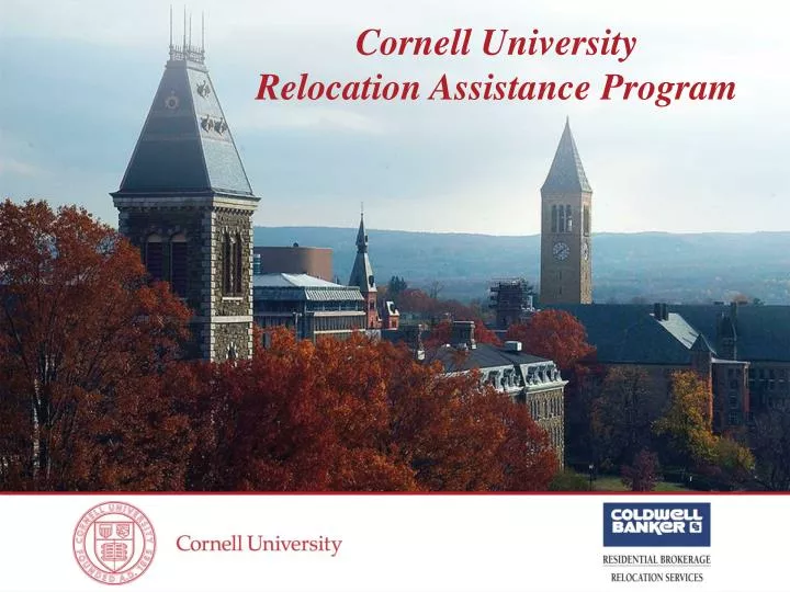 cornell university relocation assistance program
