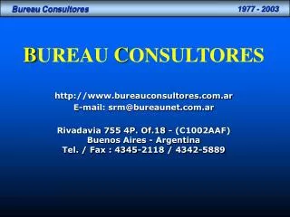 b ureau c onsultores