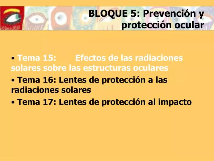 bloque 5 prevenci n y protecci n ocular
