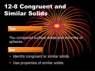 12-8 Congruent and Similar Solids