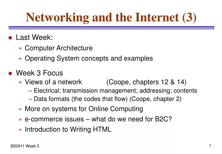 networking and the internet 3