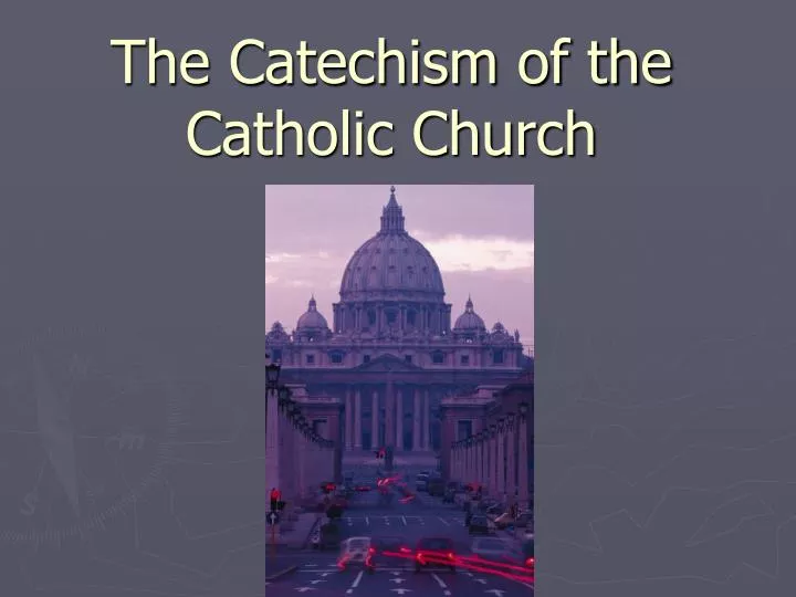 the catechism of the catholic church
