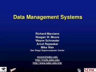 Data Management Systems