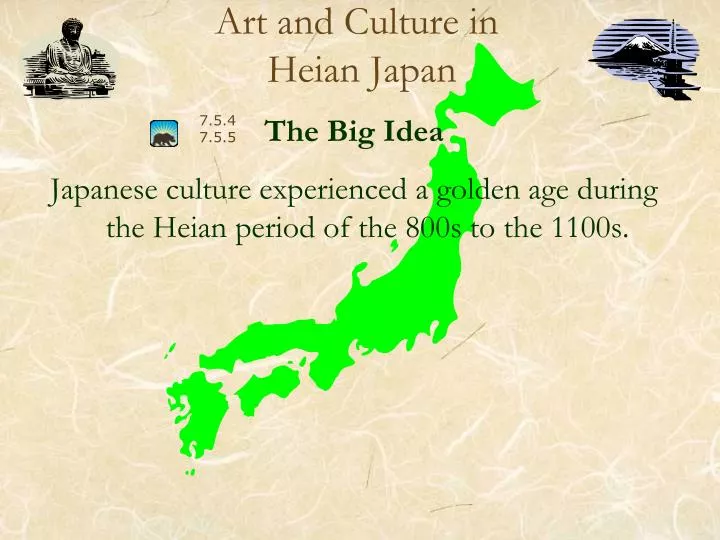 art and culture in heian japan