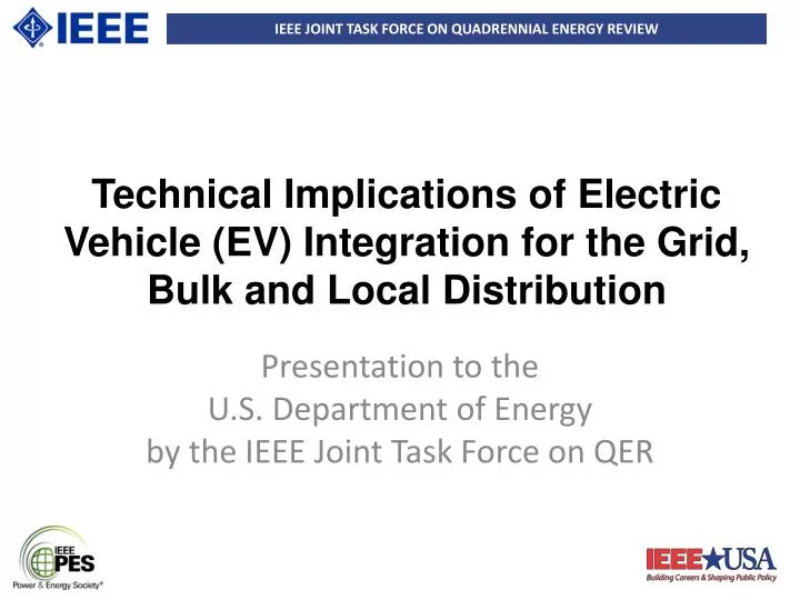 technical implications of electric vehicle ev integration for the grid bulk and local distribution