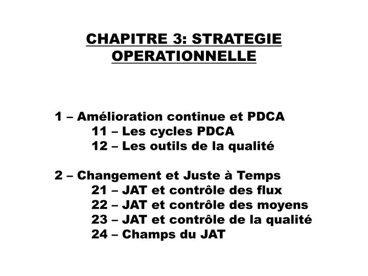 chapitre 3 strategie operationnelle