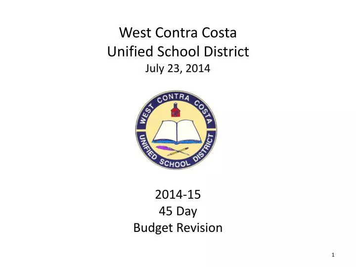 west contra costa unified school district july 23 2014