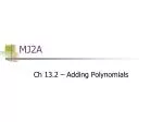 MJ2A - slide 1