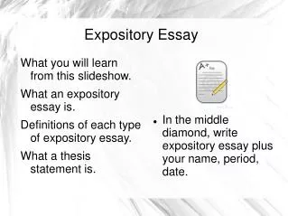 Expository Essay