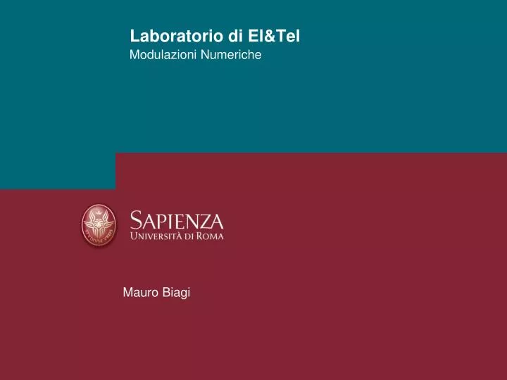 laboratorio di el tel