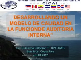 desarrollando un modelo de calidad en la funcionde auditoria interna