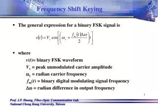 Frequency Shift Keying