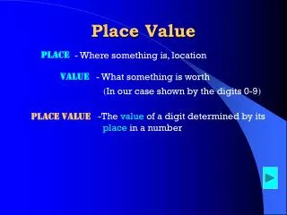 Place Value