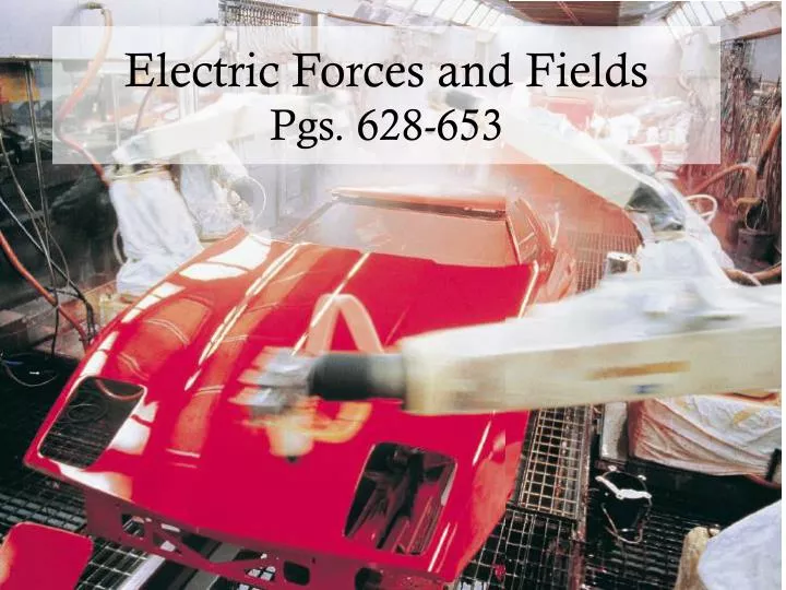electric forces and fields pgs 628 653
