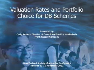 Valuation Rates and Portfolio Choice for DB Schemes