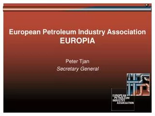 European Petroleum Industry Association EUROPIA