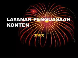 layanan penguasaan konten