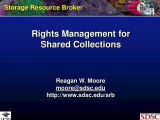 Rights Management for Shared Collections