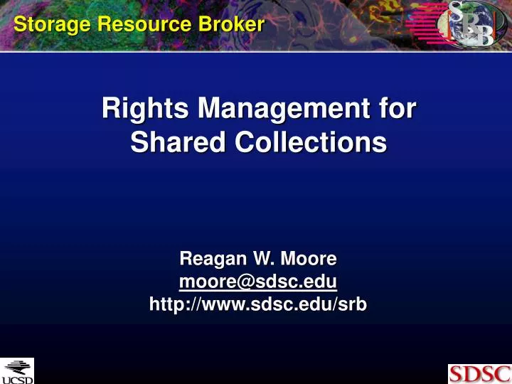 rights management for shared collections