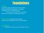 Foundations - slide 1