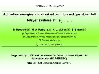 Activation energies and dissipation in biased quantum Hall bilayer systems at .