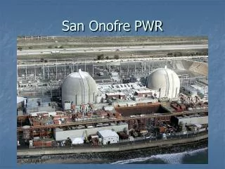 San Onofre PWR