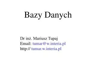 bazy danych