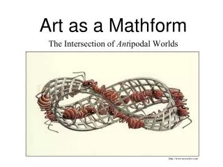 Art as a Mathform