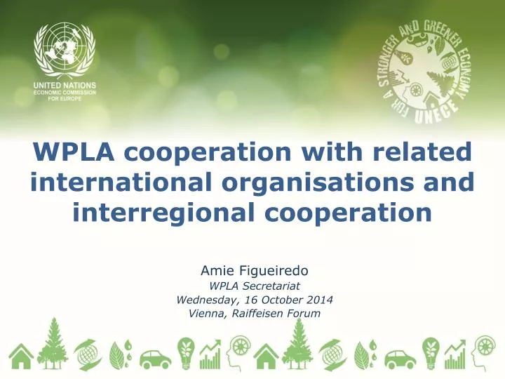 wpla cooperation with related international organisations and interregional cooperation
