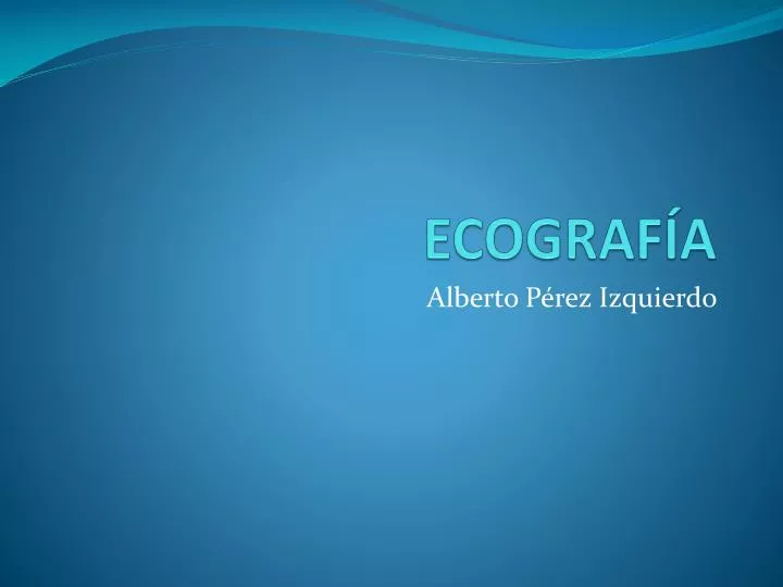 ecograf a