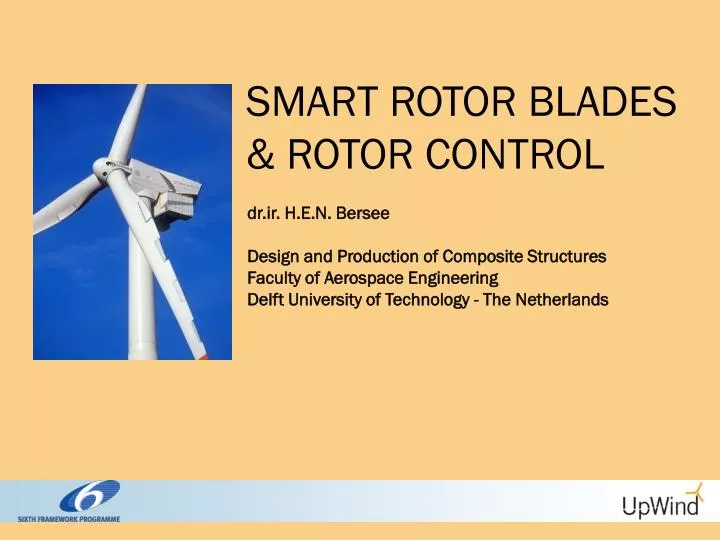 smart rotor blades rotor control