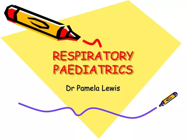 respiratory paediatrics
