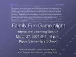Family Fun Game Night - slide 1
