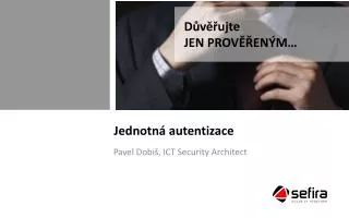 jednotn autentizace