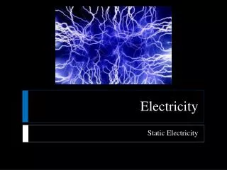 Electricity