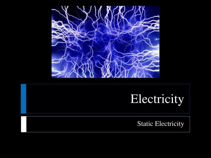 electricity