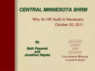 CENTRAL MINNESOTA SHRM