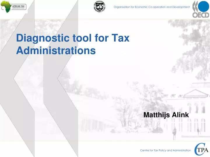 diagnostic tool for tax administrations
