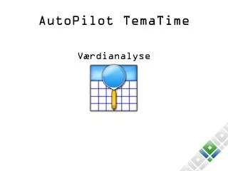 autopilot tematime