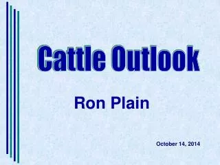 Cattle Outlook (title)