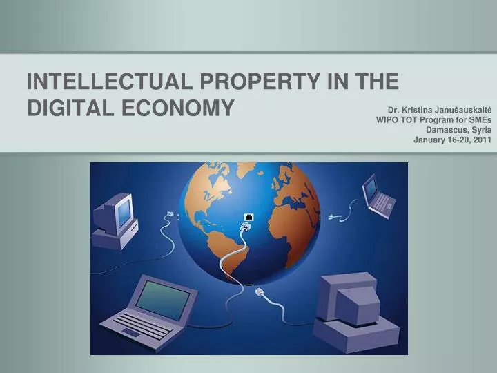 intellectual property in the digital economy