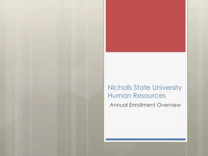 nicholls state university human resources