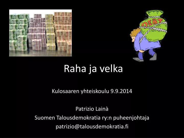 raha ja velka