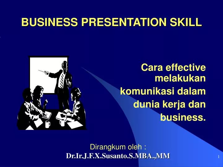 business presentation skill