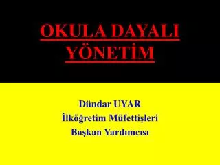 okula dayali y net m