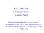 XML, RDF and Advanced Search (Semantic Web) - slide 1