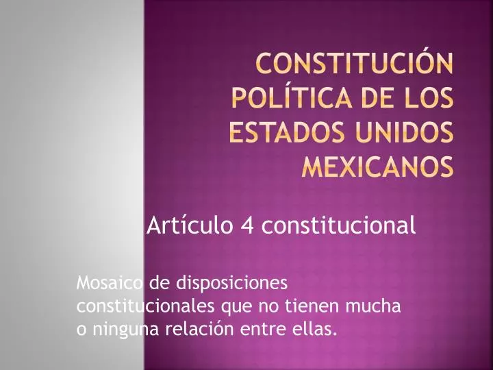 constituci n pol tica de los estados unidos mexicanos