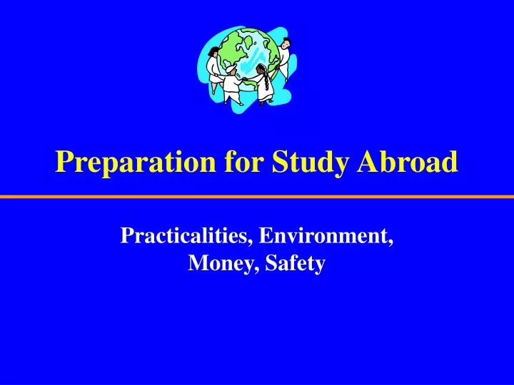 preparation for study abroad